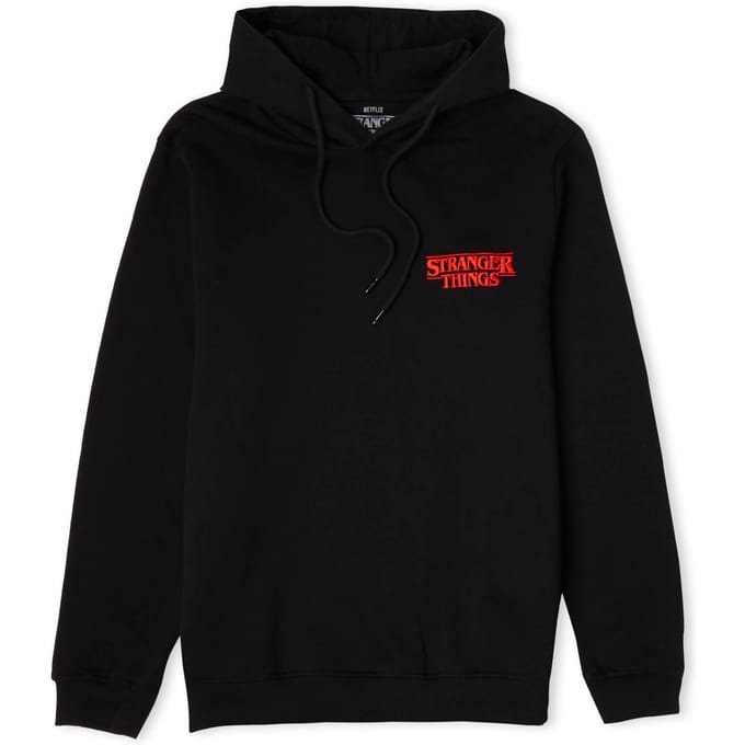 Stranger Things Poster Unisex Hoodie - Black - S