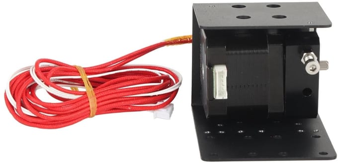 Dailygoods- Hotend 0,4 Mm - 3D-printer Extruder - Stappenmotor - Metaalstructuur - Geschikt voor ANET A8 Plus - Ondersteunt PLA/ABS - 3D-printer Nozzle