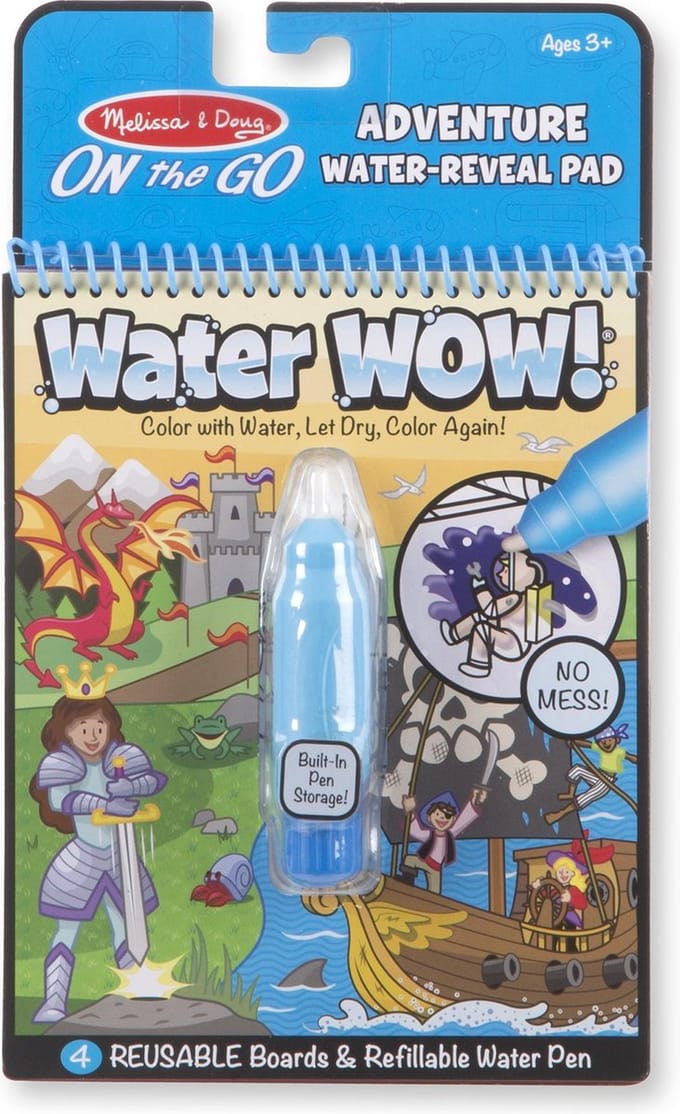 Melissa & Doug Water WOW! ON the GO Adventure Water-Reveal Pad