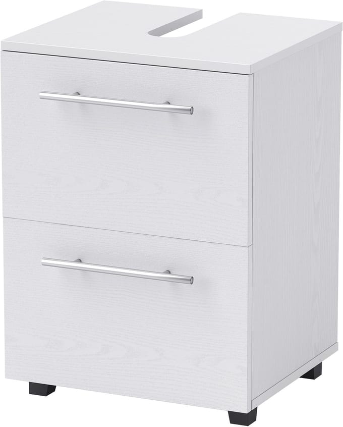 4goodz Badkamerkast met Lade Compact - Spaanplaat- Wit