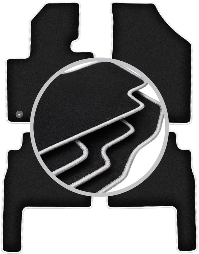 CARLUX-SILVER automatten voor: Kia Sorento II suv (2009-2015)