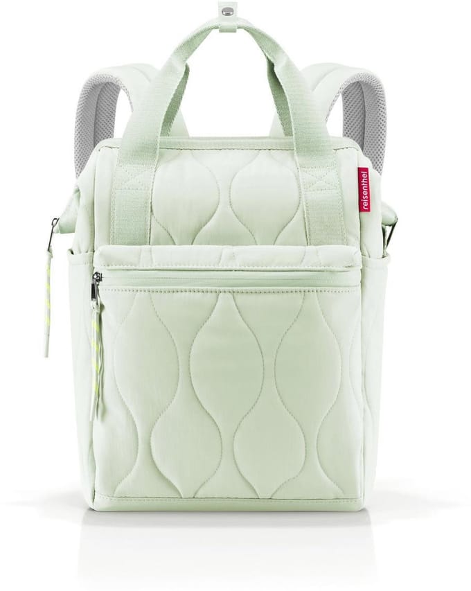 Reisenthel Allrounder R Schouder/ Rugtas - 12L - Puffer Iced Macha Mintgroen