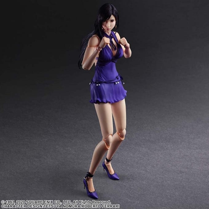 Figuur Final Fantasy VII Remake Tifa Lockhart Jurk - 25 cm