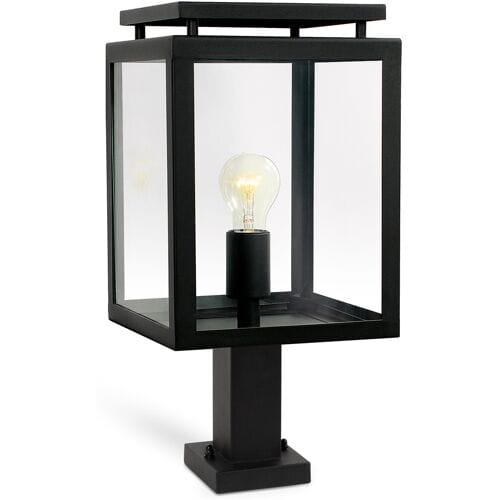 KS Verlichting De Vecht Sokkellamp met Lichtsensor LED