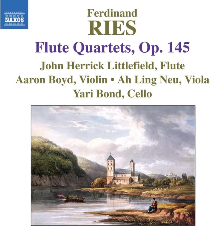 John Herrick Littlefield, Aaron Boyd, Ah Ling Neu, Yari Bond - Ries: Flute Quartets Op.145 (CD)
