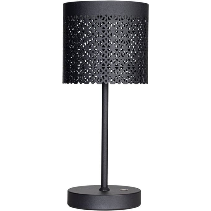 By Rydéns Maison LED accu-tafellamp IP44 zwart