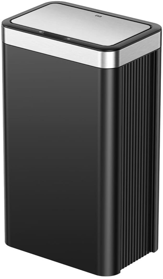 EKO - EcoNova Resin Sensor Bin 50 liter - Zwart - Kunststof