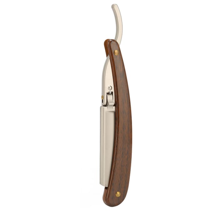 Rasoir Coupe-Choux Professionnel de Voyage Portable Simple Pliant Manuel pour Hommes (Sans brown