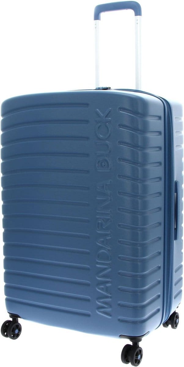 MANDARINA DUCK Flyduck Trolley Expandable China Blue Blauwgrijs 69cm