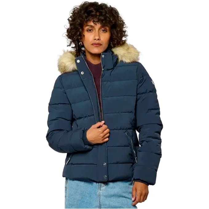 Kaporal damesdonsjack Mibby in marineblauw