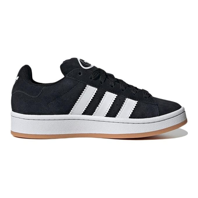 Adidas Campus Kindersneakers - Zwart - Maat 38 2/3 - Suède