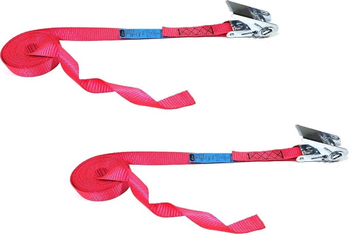JUMBO 2 stuks pink edition spanband 25mm, 5m, met ratel