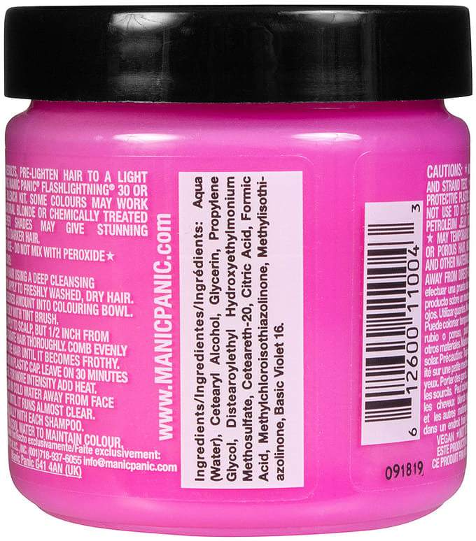 Manic Panic High Voltage Classic Cotton Candy Pink Haarkleuring Dames 118 ml