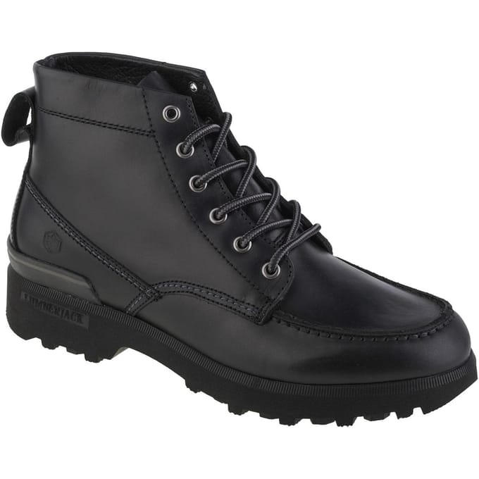 Lumberjack Joel, Chaussures à lacets noires pour hommes 45 noir