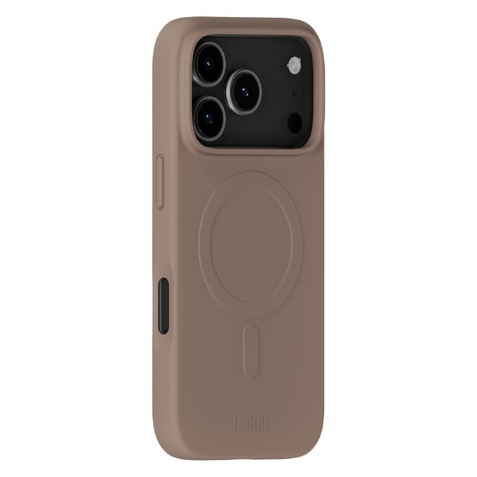Holdit Soft geschikt voor MagSafe Case geschikt voor iPhone 17 Pro - Mocha Brown