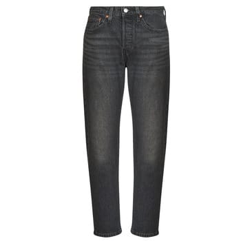 Levi's 501® Crop Jeans Black Größe: W25L28 | Straight Jeans Outlet | Damen | Schwarz