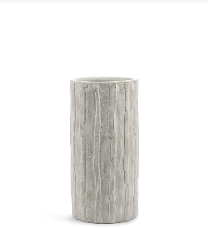 Serax Bloempot Ribbel Wit-Off White D 30 cm H 60 cm