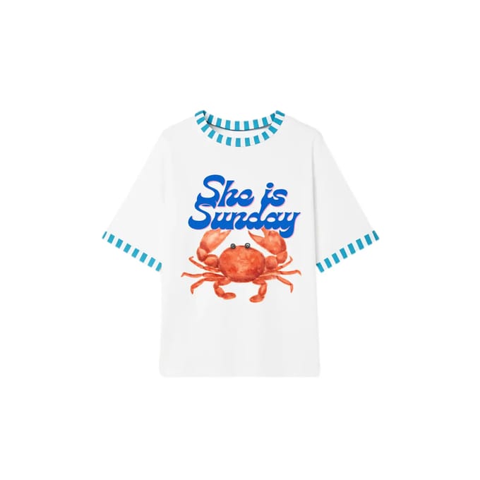T-shirt She is Sunday Crab
