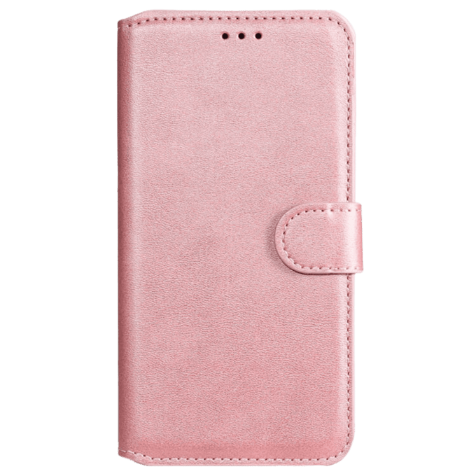 Mocaa Samsung Galaxy A12 Slim-Fit Boek Hoesje Roségoud