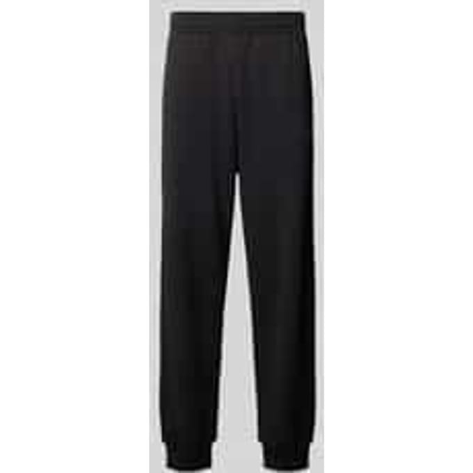Sweatpants met labeldetail