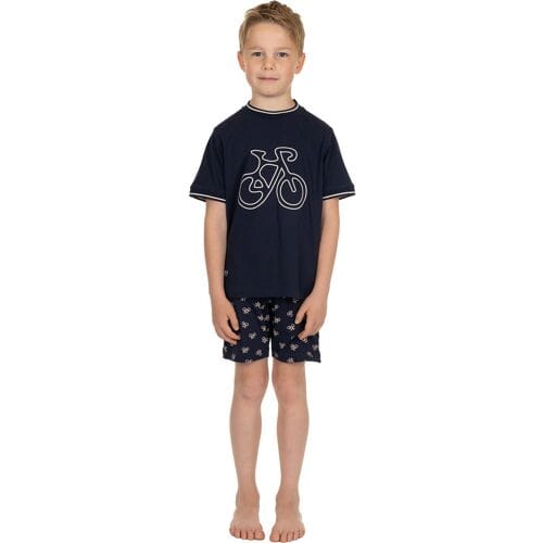 Pastunette - Shortama - Night Ride - Katoen - Blauw - Maat 128