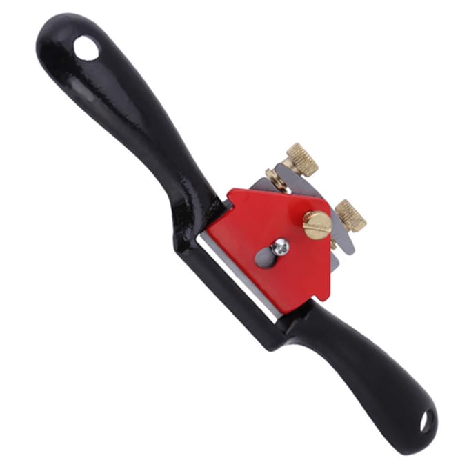 9 inch verstelbare houtbewerking snijkant schaaf spaakschaaf handgereedschap met schroef red