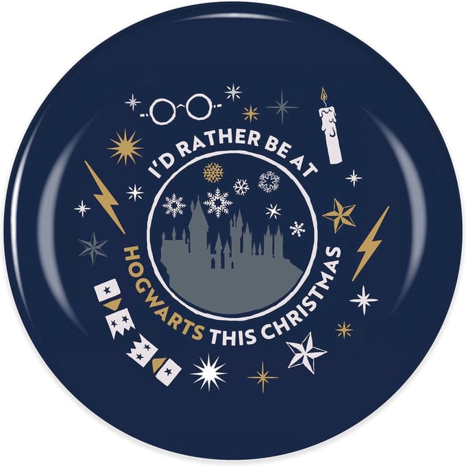 Harry Potter - Hogwarts Kasteel - Ontbijt Bord - Blauw