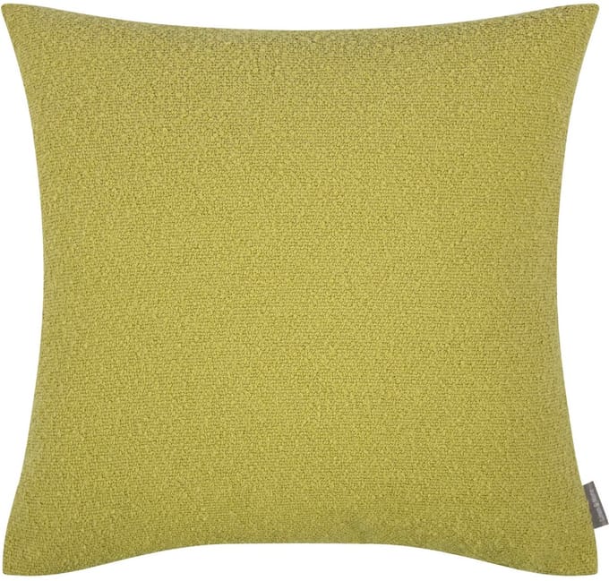 King Bouclé kussen olijf groen 45x45cm