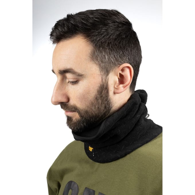 Caterpillar Polyester Unisex Volwassenen Zwarte Nekwarmer
