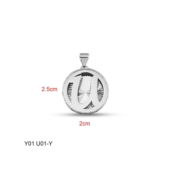 Letter hanger U rond