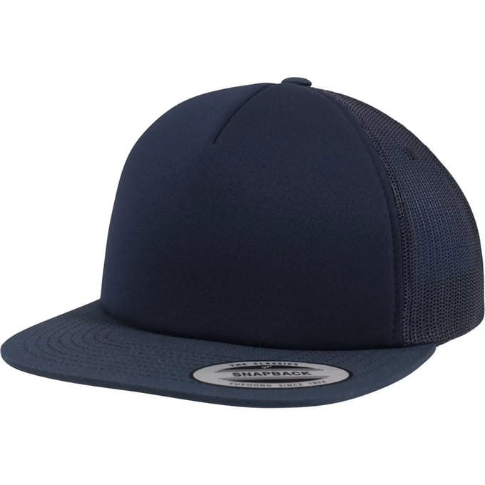 Flexfit - Foam Trucker navy one size Trucker pet - Blauw