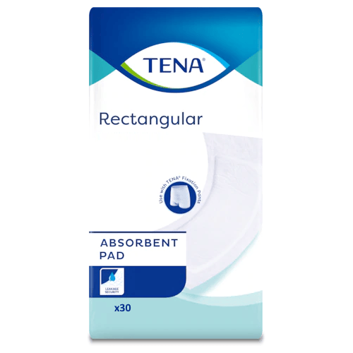 Tena Rectangular (Absorbent Pad) - 22 x 59 cm - 6 pakken van 30 stuks