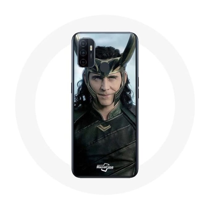 Coque - Maniacase - Oppo A53 - Souple - Noir - Loki Thor Ragnarok noir