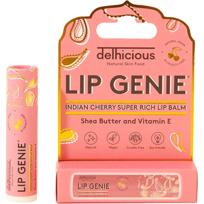 Delhicious Lip Genie Indian Cherry Super Rich Lip Balm 4.25 g