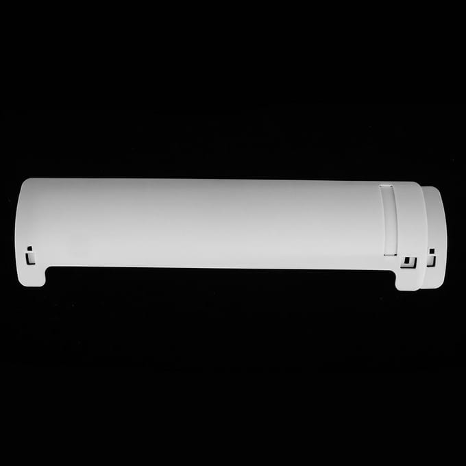 Airconditioner Deflector Intrekbaar Anti Direct Blazen Koude Schild Deflector Schot Wit wit