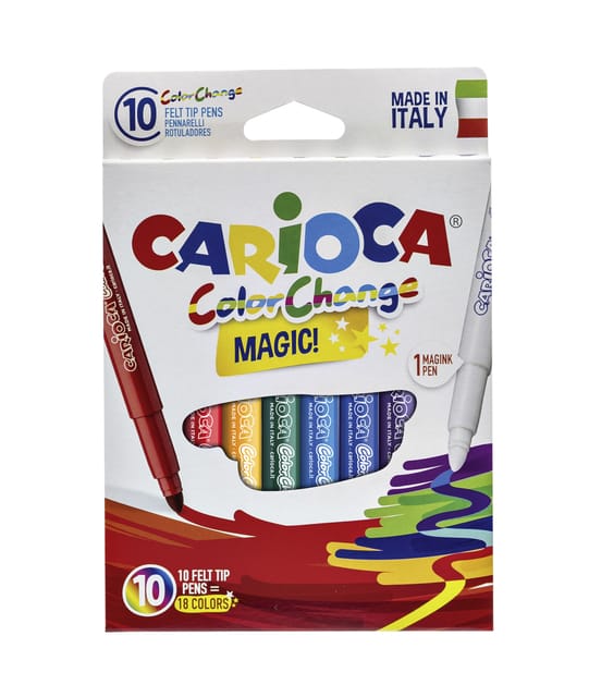 Filzstifte Carioca Magic Set à 10 Stück sortiert