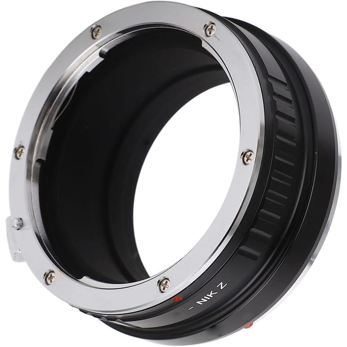 Lensadapter Hoge Nauwkeurigheid Lensadapterring Lensadapter voor Z6 Z7 Z50 Z6II Z7II Zfc black