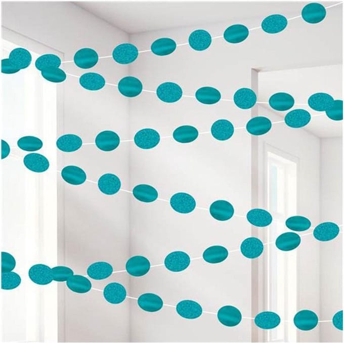 Amscan Deurfeestdecoratie 6 Stuks 210 Cm Lichtblauw