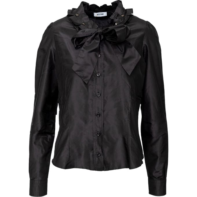 Moschino Zijde Blouse - '10s