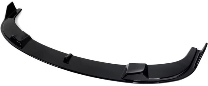 Voorbumper - Voor BMW E60 M Sport 2004-2010 - Auto accessoires - Splitter lip - Gloss Zwart