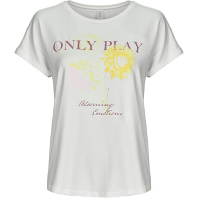 Only Play  T-shirt Korte Mouw ONPAUB-BLUR ON SS BAT LOOSE