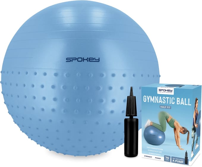 Spokey HALF FIT Gymbal - Blauw - 75 cm
