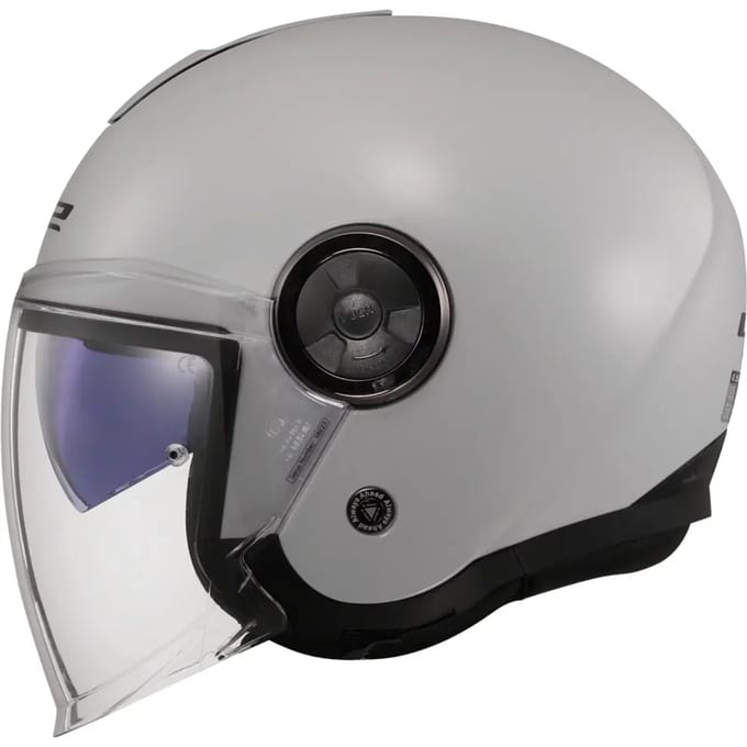 LS2 Helm Classy Solid OF620 pearl grey maat L