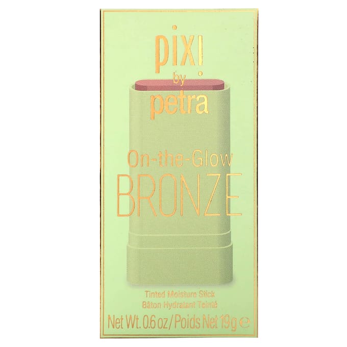 Pixi Beauty, On-the-Glow Bronze, getinte vochtinbrengende stick, warme gloed, 19 g (0,6 oz) brown