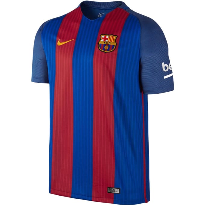 Nike Voetbalshirt Heren Rood Blauw 776850-481 L blue