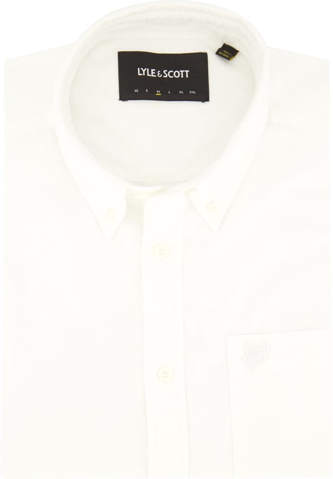 Lyle & Scott casual overhemd wit