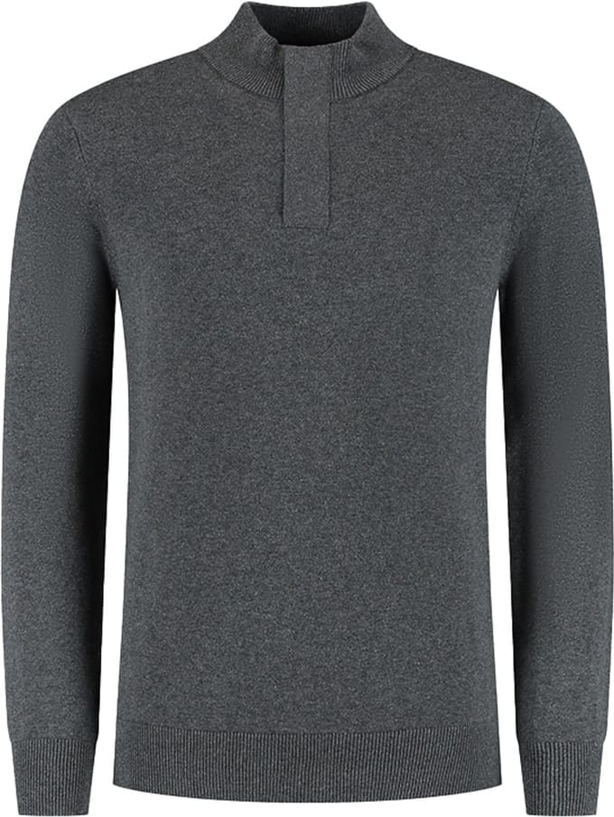 Pure Path Regular Fit Half Zip Knitwear