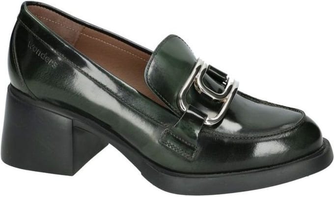 Wonders -Dames - groen donker - pumps & hakschoenen - maat 38