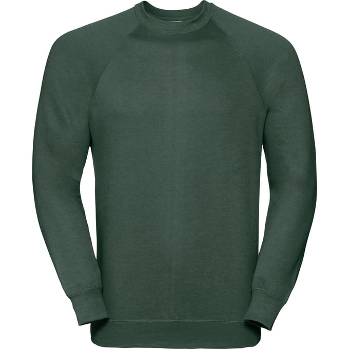 Russell Klassiek sweatshirt (Fles groen)