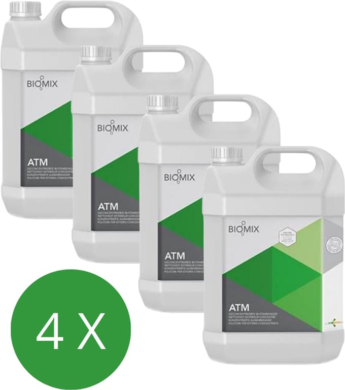 Biomix-ATM - 4 Stuks - 5 liter Reinigingsmiddel - Garden Select